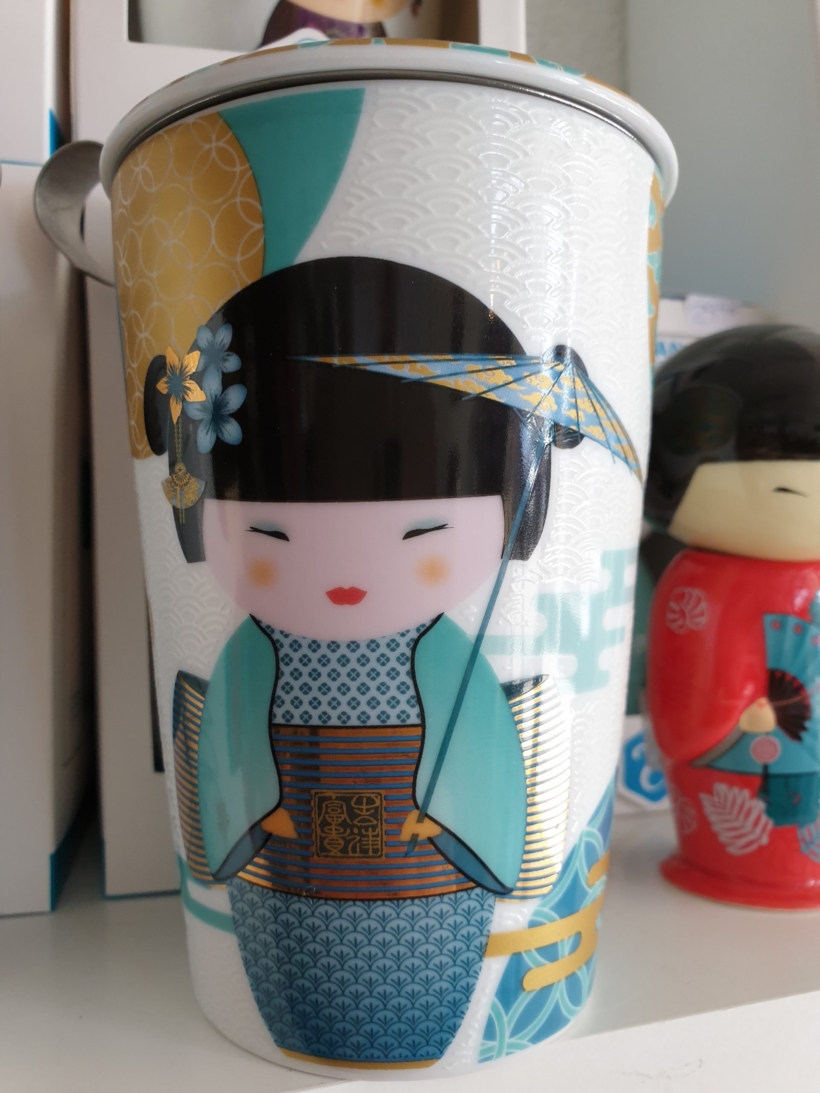 Tisanière Little Gheisha blue