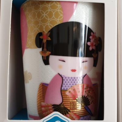 Tisanière Little Gheisha rose