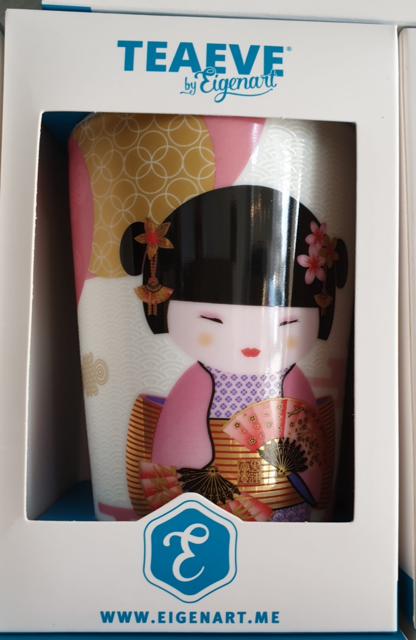 Tisanière Little Gheisha rose