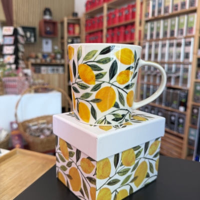 Tasse "citrons jaunes"