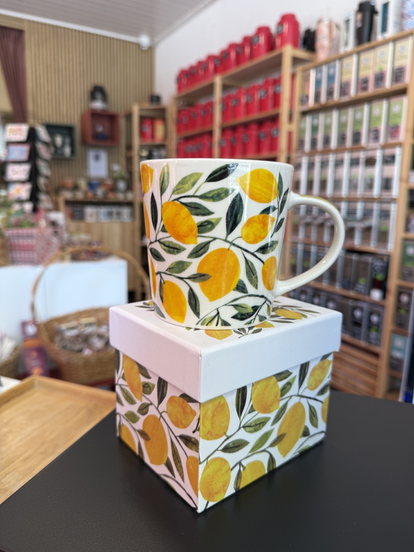 Tasse "citrons jaunes"